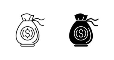 Money Bag Vector Icon