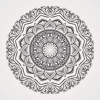 Mandala artwork for henna needs, tattoos, coloring, and others. vector