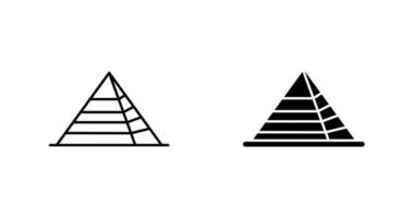 Pyramid Vector Icon