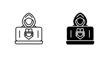 Hacker Vector Icon