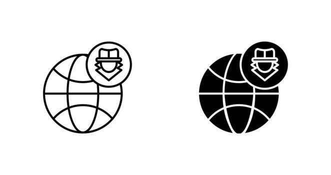 Network Hack Vector Icon