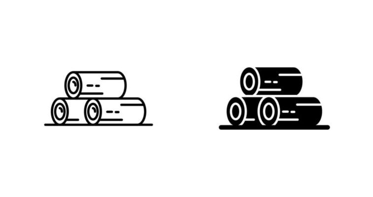 Wood Vector Icon
