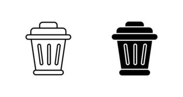 Garbage Vector Icon