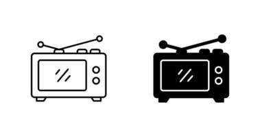 icono de vector de tv