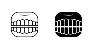 Denture Vector Icon