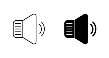 icono de vector de sonido