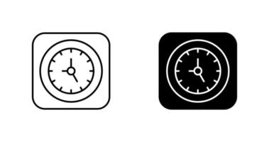 icono de vector de reloj