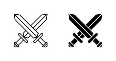 Two Swords Emoji Vector Illustration Isolated Stock Vector (Royalty Free)  2168093069