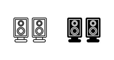 icono de vector de altavoz