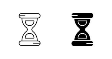 icono de vector de reloj de arena