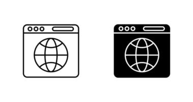 Browser Vector Icon