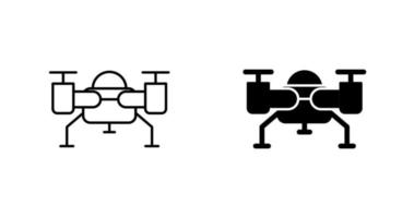 icono de vector de dron