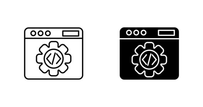 Programming Vector Icon
