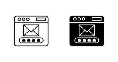 Mail Code Vector Icon