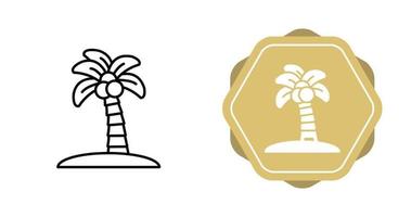 Palm Tree Vector Icon