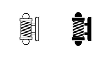 Barber Shop Pole Vector Icon