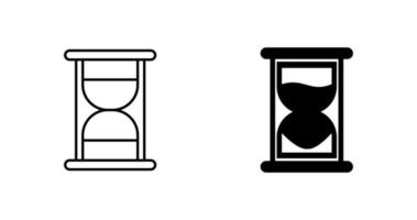 icono de vector de reloj de arena