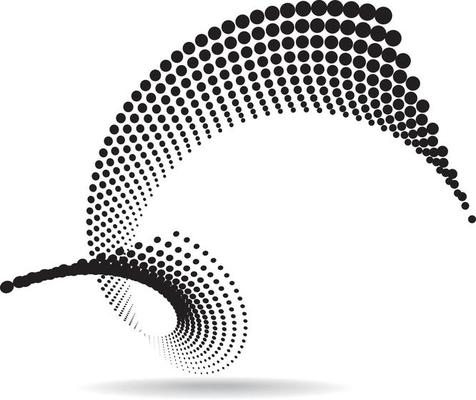 Black Dotted Pattern, Clip Art