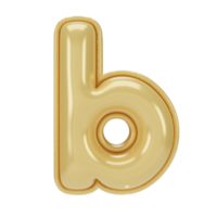 Balloon letter b png