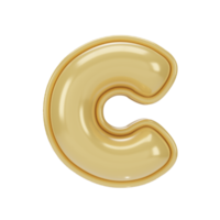 Balloon letter c png