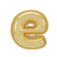 Balloon letter e png