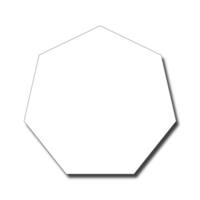 geométrico forma con sombra png