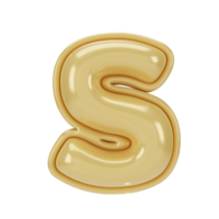 Balloon letter s png