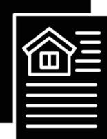 vector diseño casa documentos icono estilo