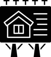 Vector Design House Billboard Icon Style