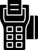 Vector Design Pos Terminal Icon Style