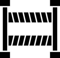 Vector Design Barrier Icon Style