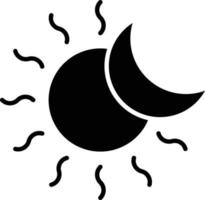 vector diseño eclipse icono estilo