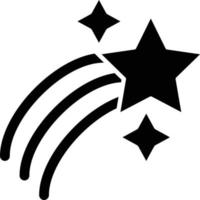 Vector Design Shooting Star Icon Style