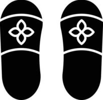 Vector Design Slippers Icon Style