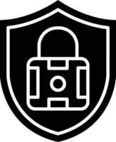 vector diseño seguridad icono estilo