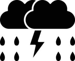 Vector Design Thunder Icon Style