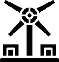 Windmill Vector Icon Style