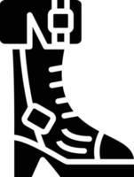 Boot Vector Icon Style