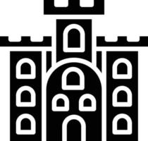 Castle Vector Icon Style