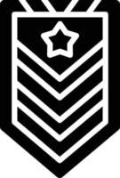 Army Chevron Vector Icon Style