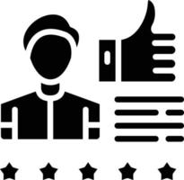 Customer Reviews Vector Icon Style