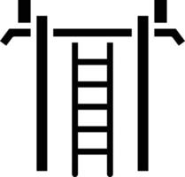 Gym Hand Bar Vector Icon Style