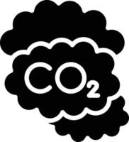 Carbon dioxide Vector Icon Style