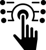 Touch Technology Vector Icon Style