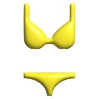 bikini 3d icona png