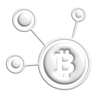 3d icône bitcoin png