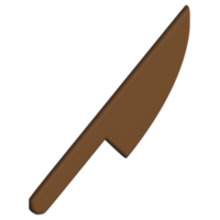 Messer 3D-Symbol png