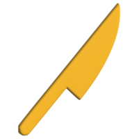 kniv 3d ikon png