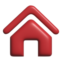 3d home icon png