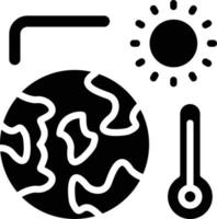 Global Warming Vector Icon Style